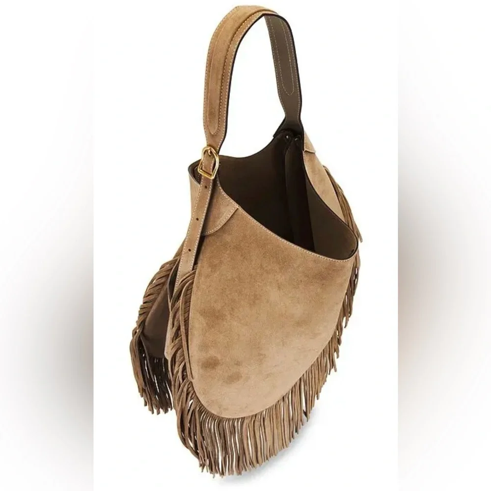 NWT Ralph Lauren fringe shoulder bag - Picture 4 of 6